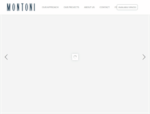 Tablet Screenshot of groupemontoni.com